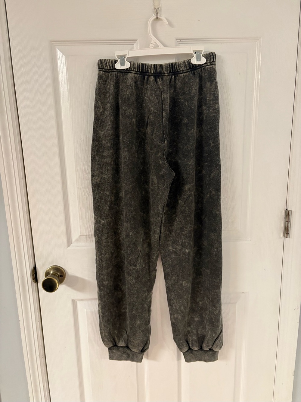NEW aerie Washed Charcoal Drawstring Jogger Pants - Picture 4 of 4